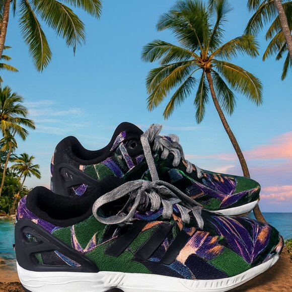 adidas Other - Adidas Originals ZX‎ Flux Torsion Hawaiian Shoes B34518 Men's Size 8.5